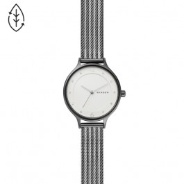 Correa de reloj Skagen SKW2750 Milanesa Gris antracita 12mm