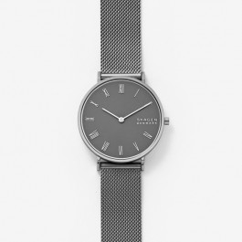 Correa de reloj Skagen SKW2814 Milanesa Gris 16mm