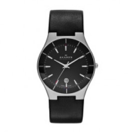 Correa de reloj Skagen SKW6039 Cuero Negro 10-12mm
