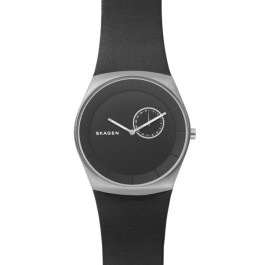 Correa de reloj Skagen SKW6414 Cuero Negro 29mm