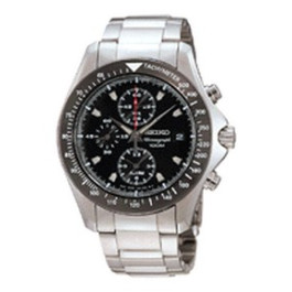 Correa de reloj Seiko SNA487P1 / 7T62-0ER0 / 33X7JG Acero inoxidable Acero 20mm