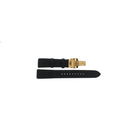 Correa de reloj Seiko SNQ128P1 / 6A32-00R0 / 4A072JL Cuero Negro 21mm