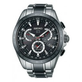 Correa de reloj Seiko 8X53-0AB0 / SSE041J1 / M0YX113H0 Titanio Multicolor 22mm