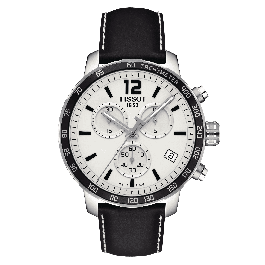 Correa de reloj Tissot T095.417.16.037.00 / T600035409 Cuero Negro 19mm