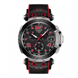 Correa de reloj Tissot T1154172705704 / T603045116 Caucho Negro