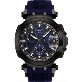 Correa de reloj Tissot T1154173704100 / T603041961 Caucho Azul 21mm
