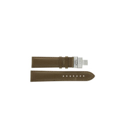 Correa de reloj Tissot QUADRATO GENT / T600021061 / T0055101626700A Cuero Marrón 20mm