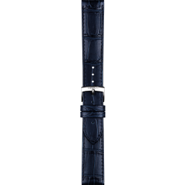 Correa de reloj Tissot T600041534 / T1224231604300A Cuero Azul 20mm