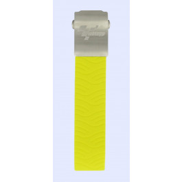 Correa de reloj Tissot T603017098 Silicona Amarillo 20.1mm