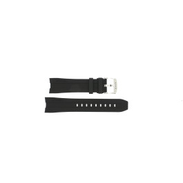 Correa de reloj Tissot T0554271705700A / T603034055 Caucho Negro 23mm