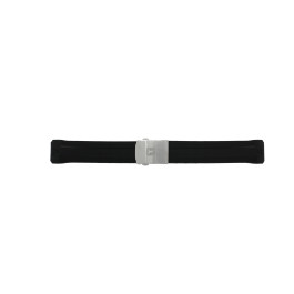 Correa de reloj Tissot T-TOUCH SOLAR GENT / T603035303 / T0914204720702A Caucho Negro 22mm