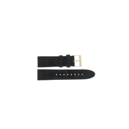 Correa de reloj Guess W0775L9 / Limelight Cuero Negro 21mm