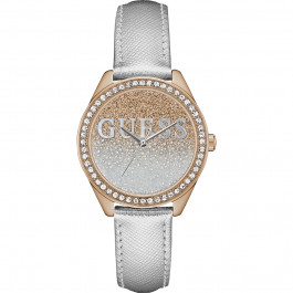 Correa de reloj Guess W0823L7 Cuero Gris 16mm