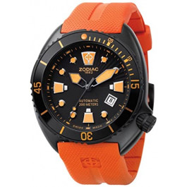 Correa de reloj Zodiac ZO8006 Caucho Naranja 25mm