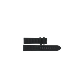 Correa de reloj Zodiac ZO9602 / GRANDRALLY Cuero Negro 20mm
