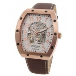 Reloj Vendoux automatico rosado LR 12912-02