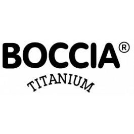 Boccia correa de reloj 3101-12 (BO3101-12-40WIT) Cuero Blanco