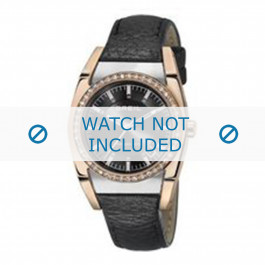 Correa de reloj Breil TW0966 Cuero Negro 18mm