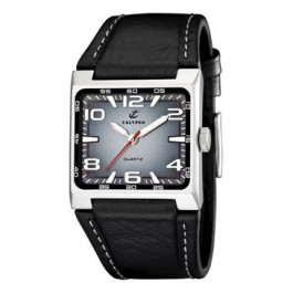 Correa de reloj Calypso K5221-1 Cuero Negro