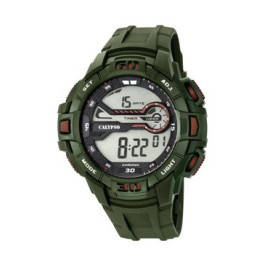 Correa de reloj Calypso K5695-3 Caucho Verde