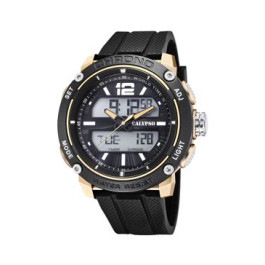 Correa de reloj Calypso K5796-3 Plástico Negro 24mm