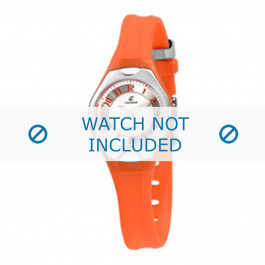 Calypso correa de reloj K5163-6 Caucho / plástico Naranja