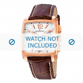 Correa de reloj  C4375-1 / C4375-2 / C4375-4 / C4375-6 / C4375-7 Cuero Marrón 22mm