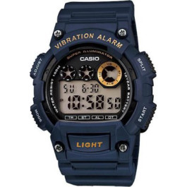 Correa de reloj Casio 10410726 / AQ-S810W-2AVEF / AQ-S810W-2AVEF Velcro Azul 18mm