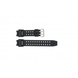 Correa de reloj Casio G-9200-1 / GW-9200 / 10297191 Plástico Negro 16mm