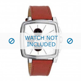 Dolce & Gabbana correa de reloj DW0105 Cuero Naranja + costura naranja