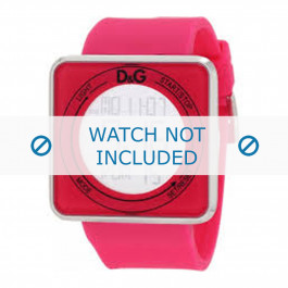 Dolce & Gabbana correa de reloj DW0737 Caucho / plástico Osa  28mm