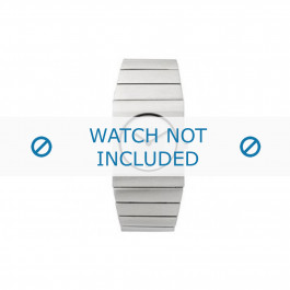 Danish Design correa de reloj IV62Q843 Metal Plateado 22mm