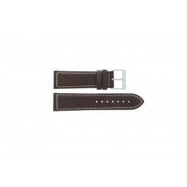 Correa de reloj Davis BB0453 Cuero Marrón 24mm