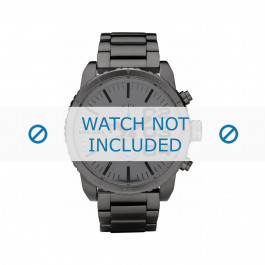 Diesel correa de reloj DZ4215 Metal Gris antracita 26mm