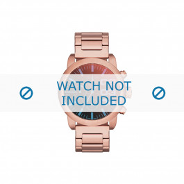 Diesel correa de reloj DZ5454 Metal Rosa 20mm