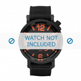 Correa de reloj Diesel DZ1471 Textil Negro 24mm