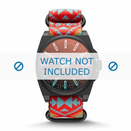 Correa de reloj Diesel DZ1635 Textil Multicolor 24mm