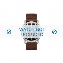 Correa de reloj Diesel DZ1802 Cuero Marrón 24mm
