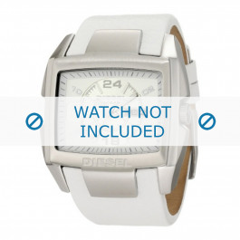 Correa de reloj Diesel DZ4247 Cuero Blanco 16mm