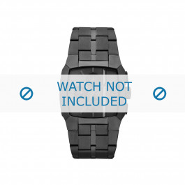 Diesel correa de reloj DZ4260 Acero inoxidable Gris antracita 31mm