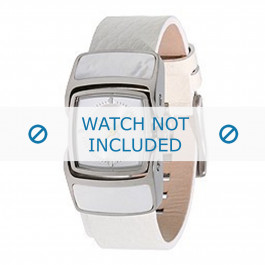 Correa de reloj Diesel DZ5039 Cuero Blanco 16mm
