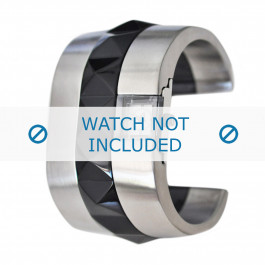 Diesel correa de reloj DZ5164 Metal Plateado 39mm