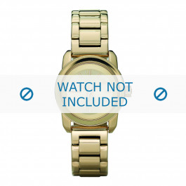 Diesel correa de reloj DZ5242 Acero inoxidable Dorado 16mm