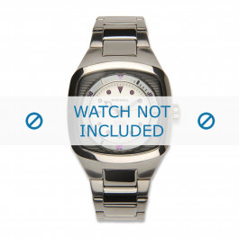 Diesel correa de reloj DZ5282 Acero inoxidable Gris antracita 24mm