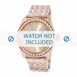 Diesel correa de reloj DZ5407 Acero inoxidable Rosa 20mm