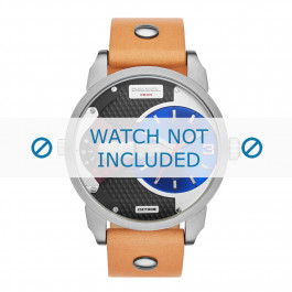 Correa de reloj Diesel DZ7308 Cuero Marrón claro 22mm