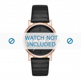 Correa de reloj DKNY NY2633 Cuero Negro 18mm