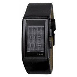 Esprit correa de reloj ES101382001U Cuero Negro 25mm