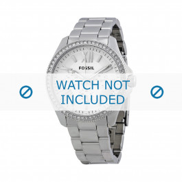 Correa de reloj Fossil AM4481 Acero inoxidable Acero 20mm