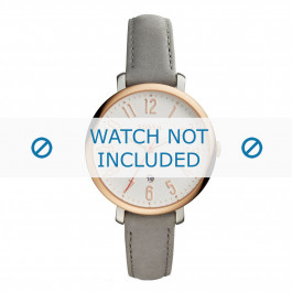 Correa de reloj Fossil ES4032 Cuero Gris 14mm